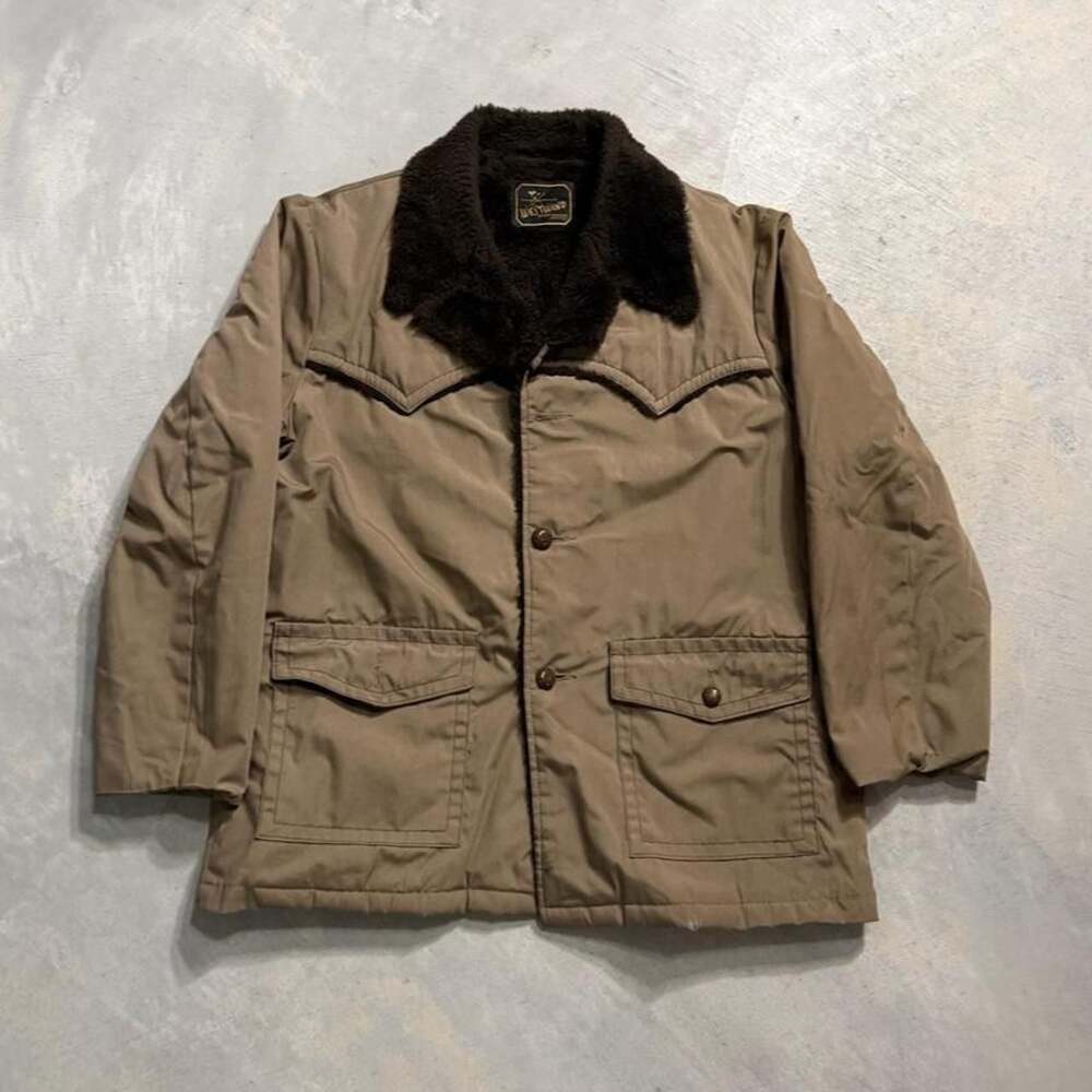 Vintage 1970s Westwind Sportswear Faux Fur Lined Jacket